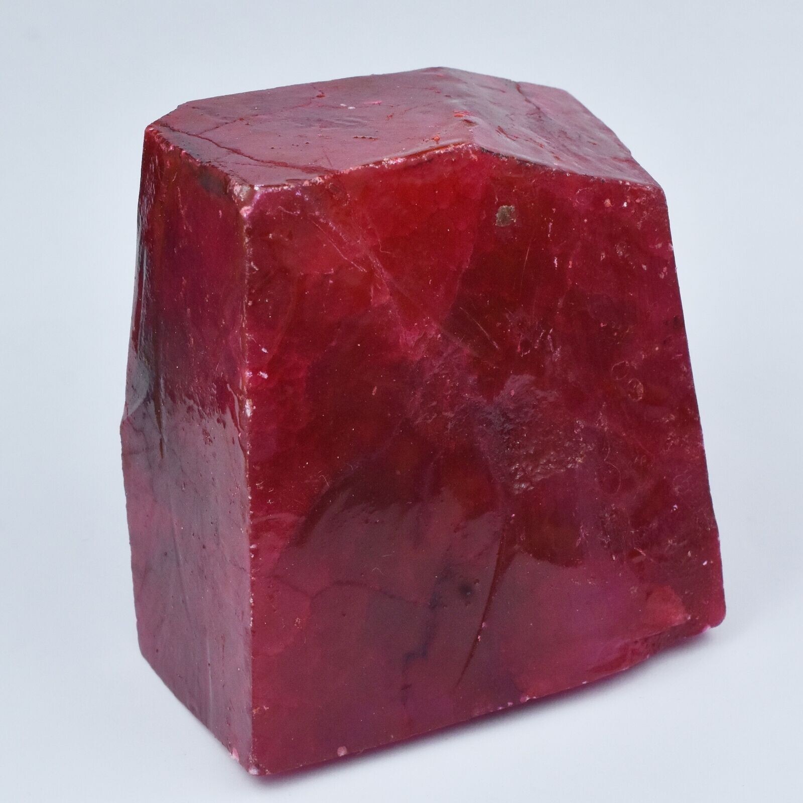 700.10 Carat Natural Uncut Red Ruby Huge Size Rough CERTIFIED Loose Gemstone
