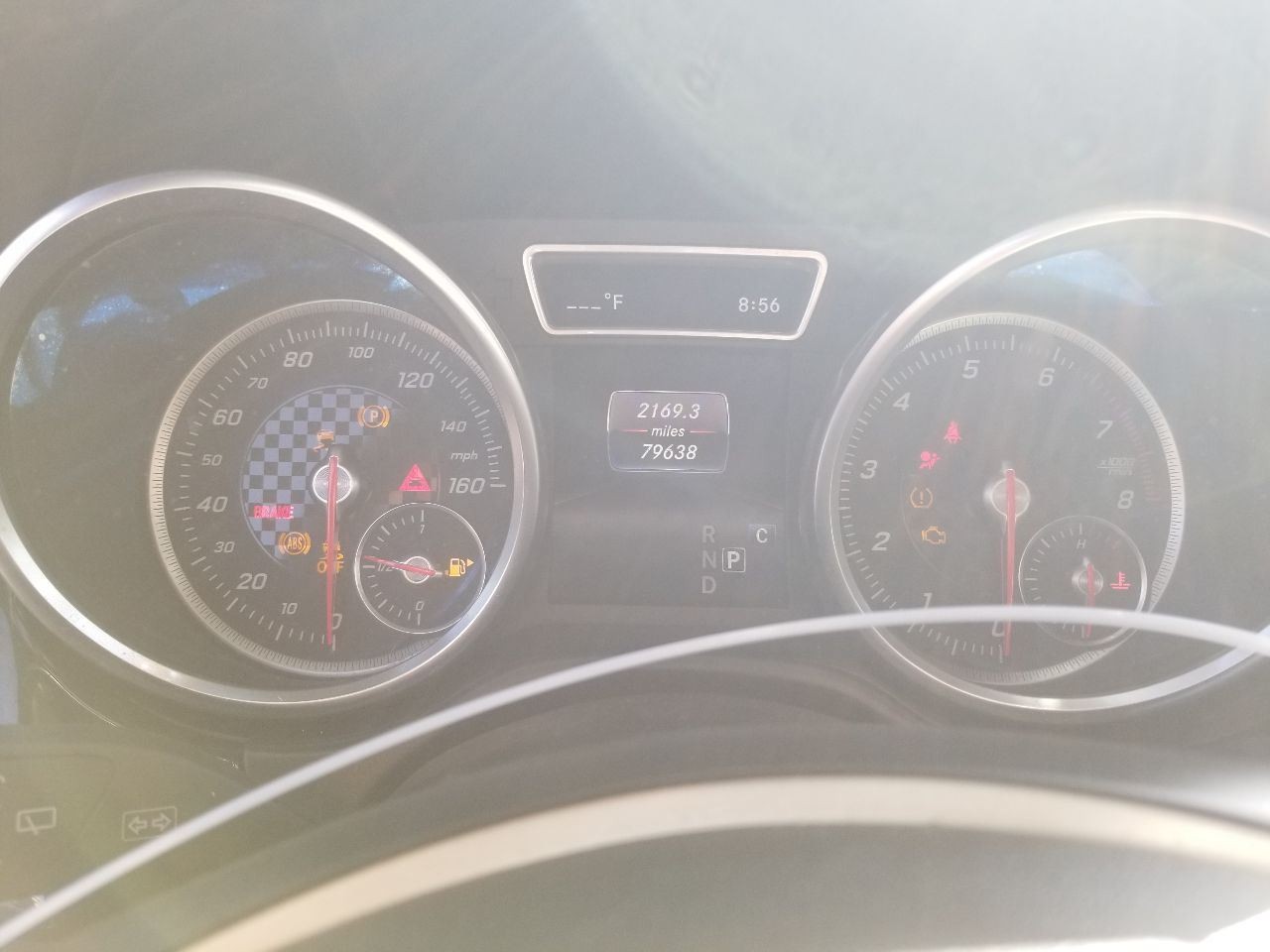 17 2017 MERCEDES GLE43 AMG 166 TYPE INFORMATION DISPLAY SCREEN 1669001420