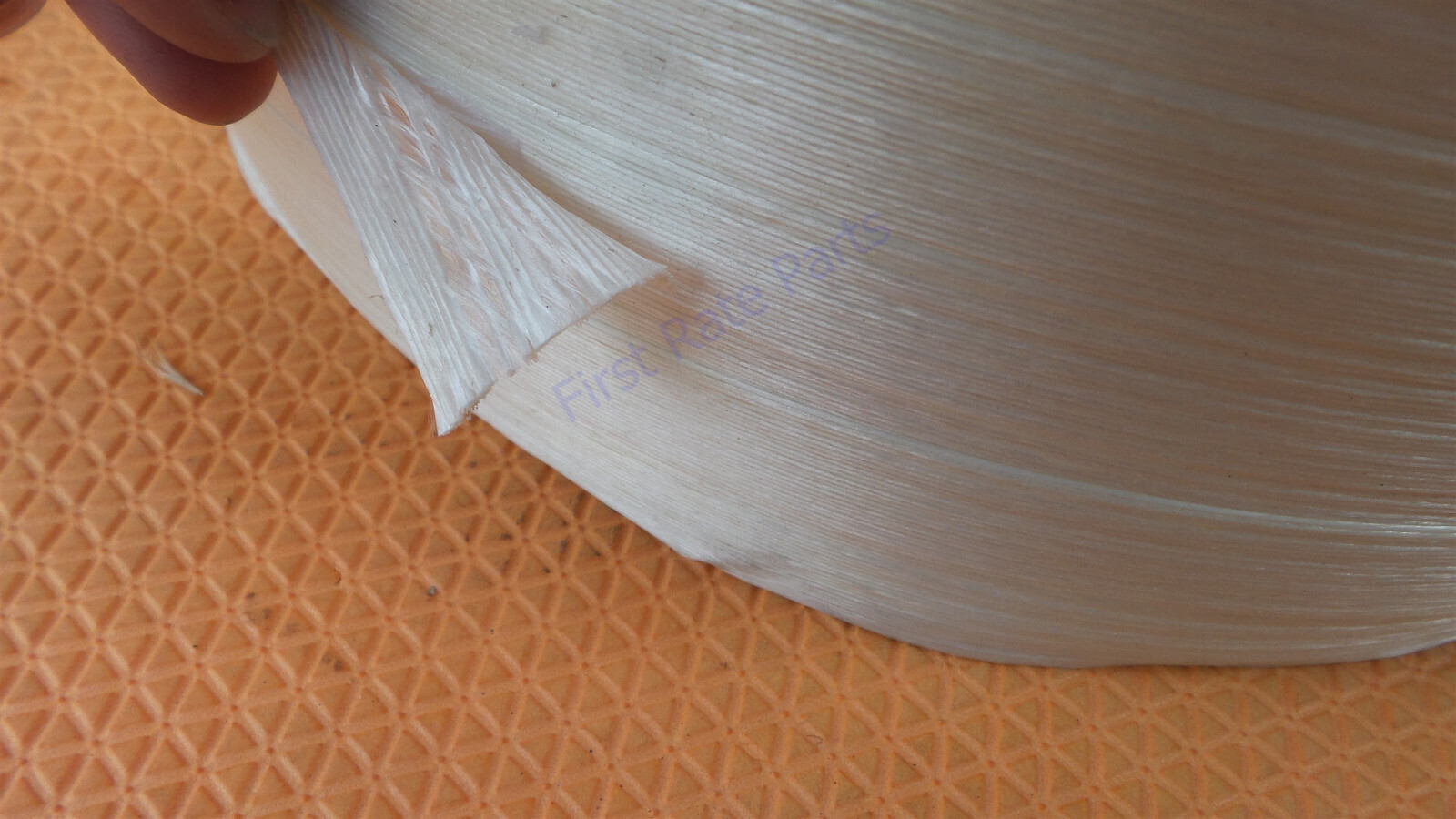 Caristrap 30775-1 Strapping HM 60HMX 3/4" x 2461 Ft White 2 Rolls Tie Down Strap