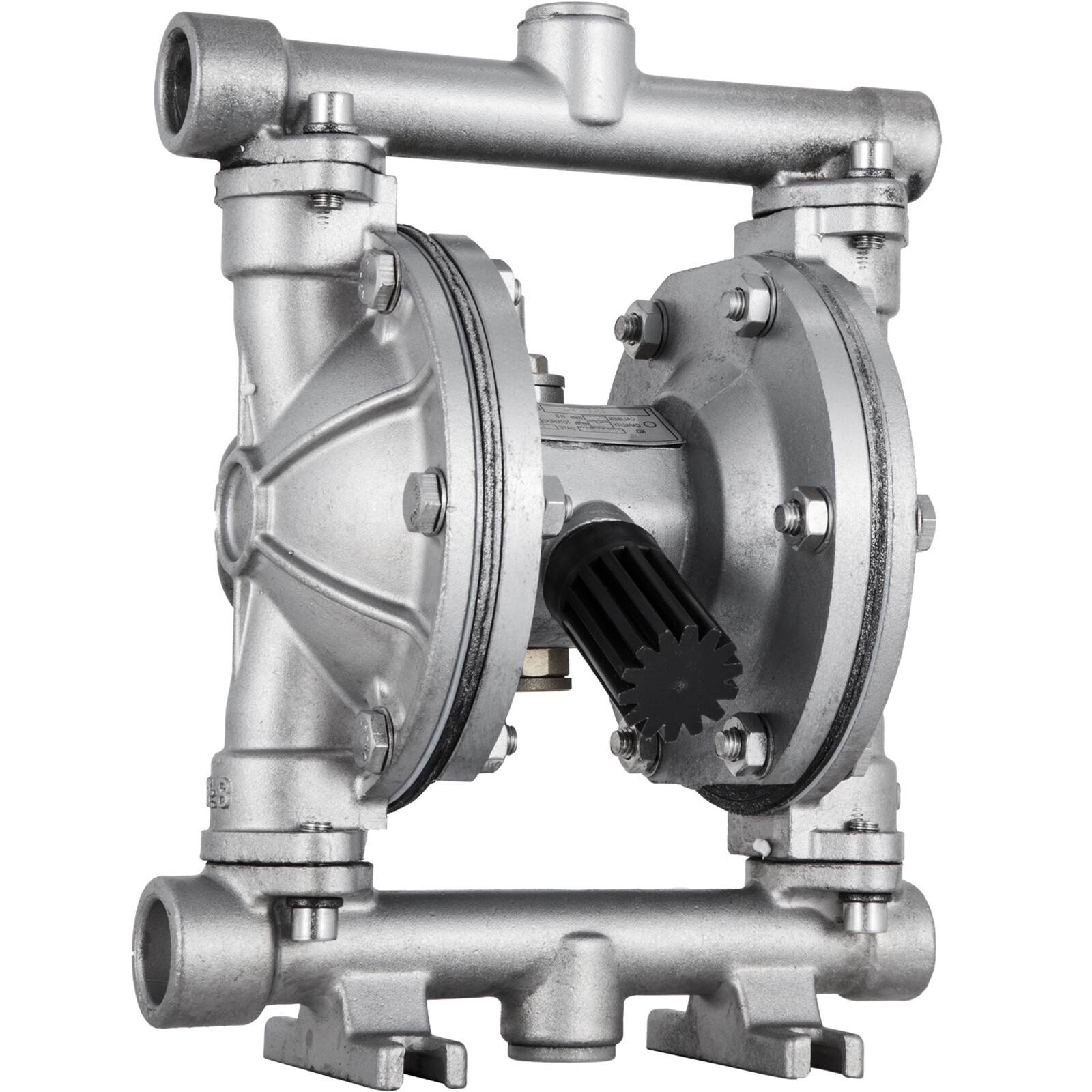 VEVOR 1/2 in Air-Operated Double Diaphragm Pump, 304 Stainless
