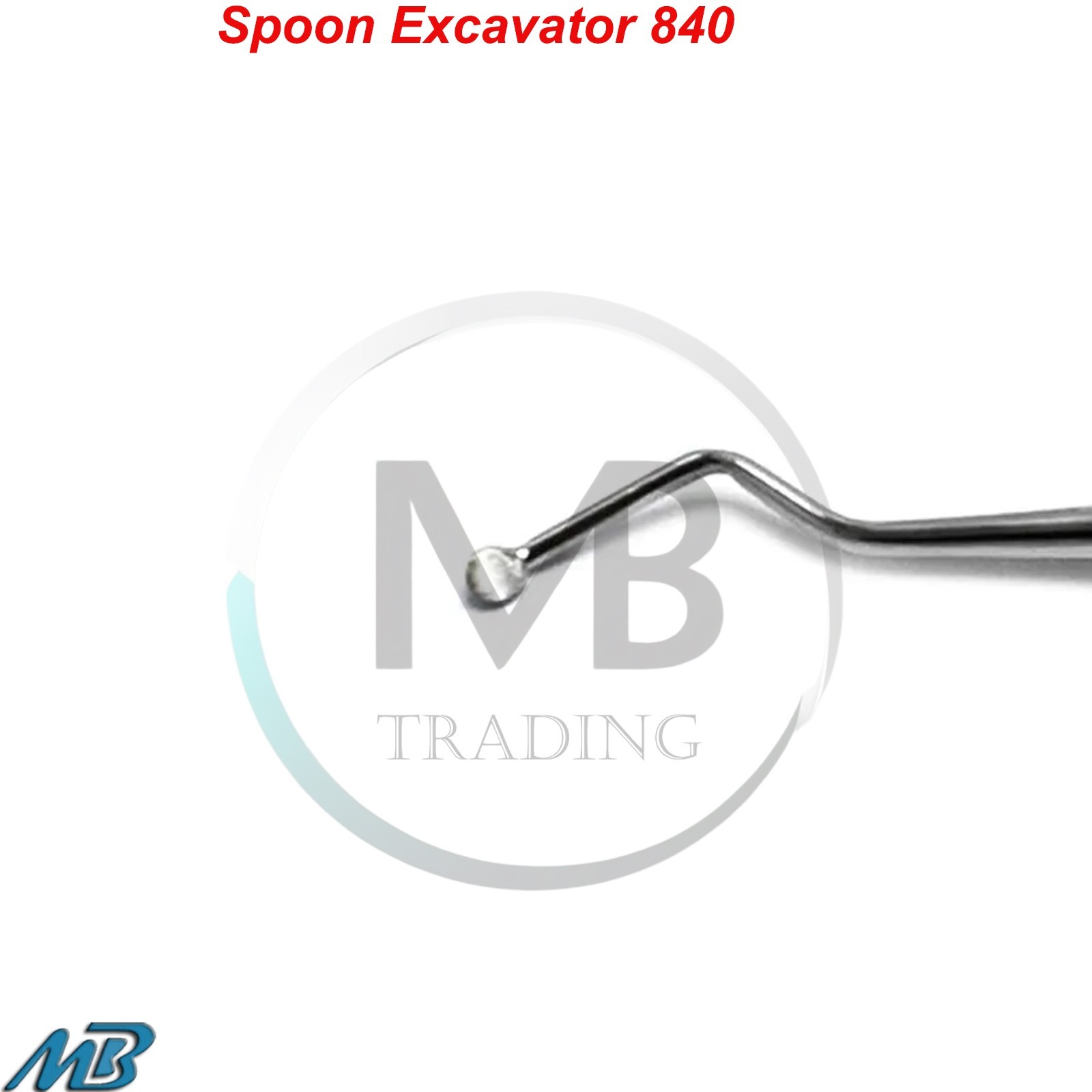 Set of 5 Dental Spoon Excavator 840 Restorative Double Ended Instruments CE