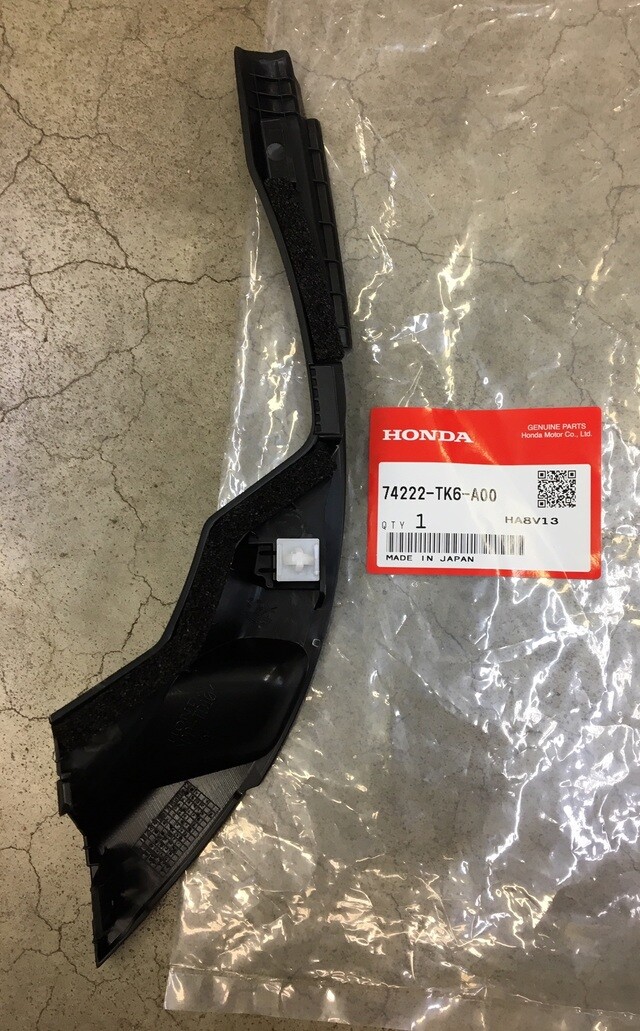 Genuine Honda 09-13 Fit Right Passenger Hood Hinge Cover 74222-TK6-A00