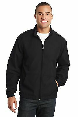 Port Authority J305 Mens Long Sleeve Lightweight Full Zip Windbreaker Jacket