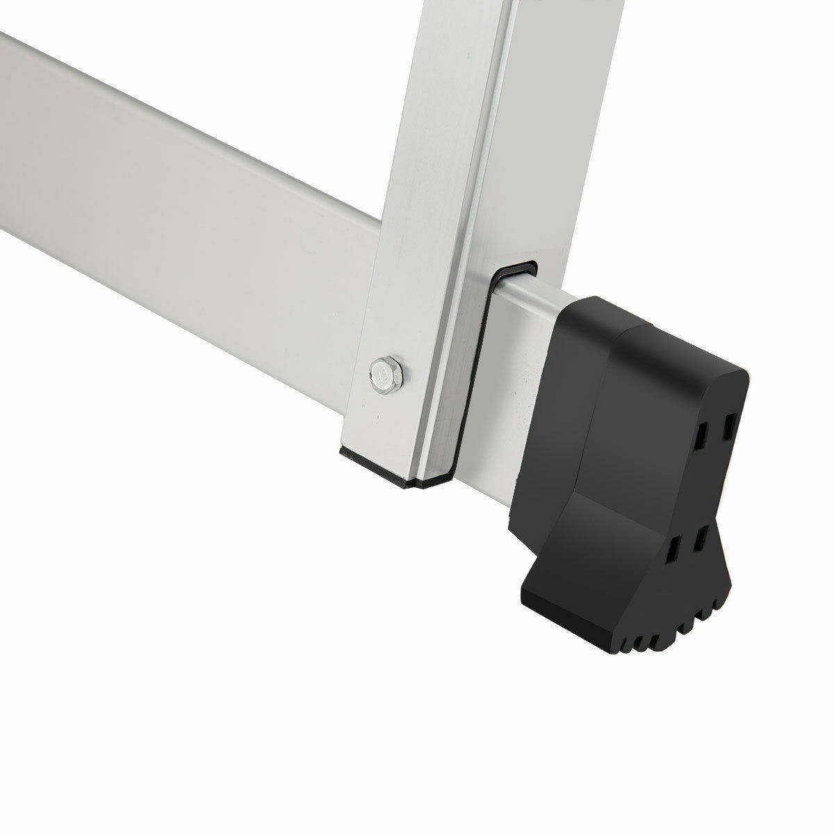 Aluminum Step Stool Folding Bench Work Platform Non-slip Drywall Ladder 330lbs