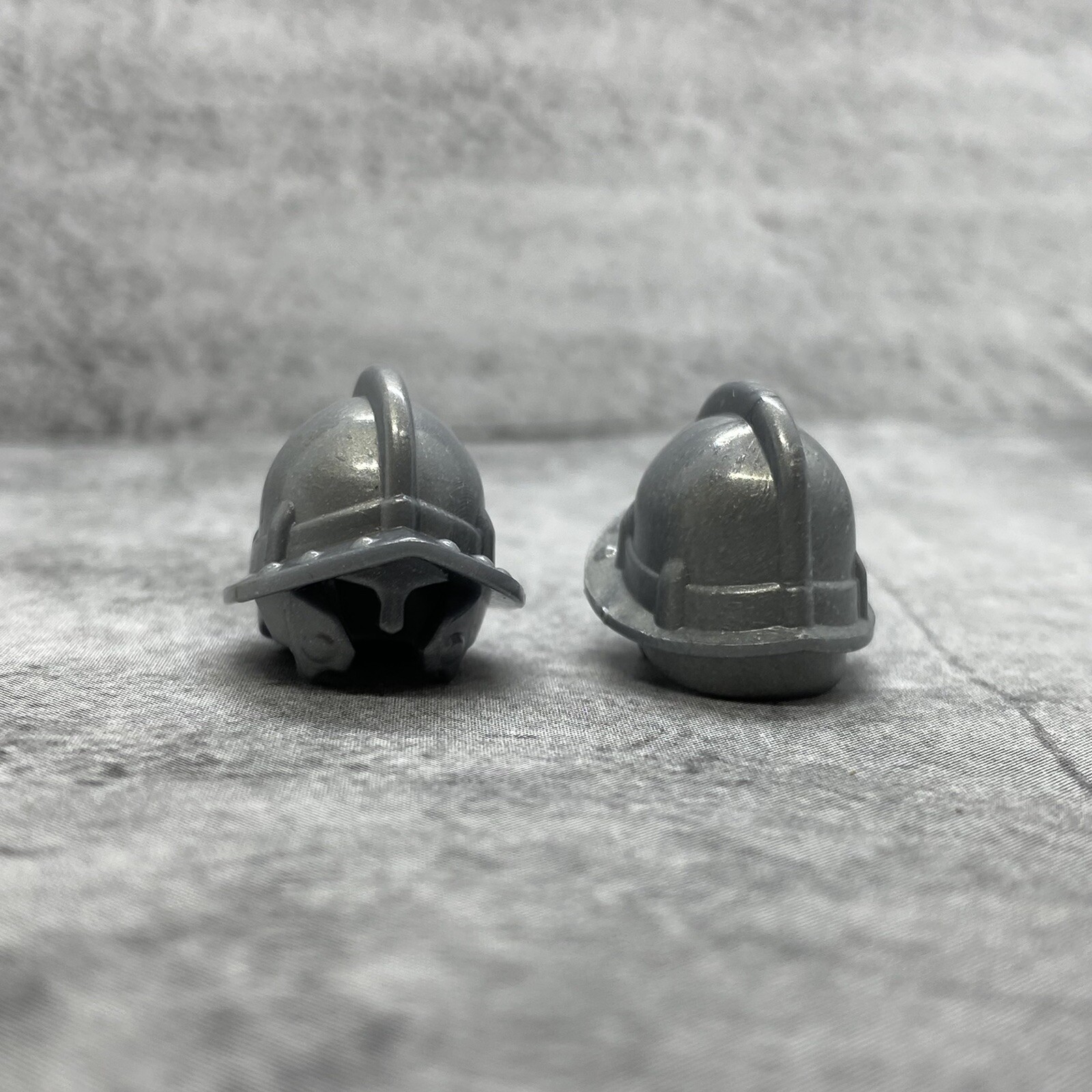 5pack Gray Castle Guard Knight helmet Blocks Accessories for Minifigures gA24379