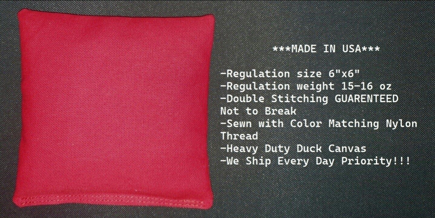 Set of 8 Diamondbacks Cornhole Beanbags ***FREE SHIPPING***