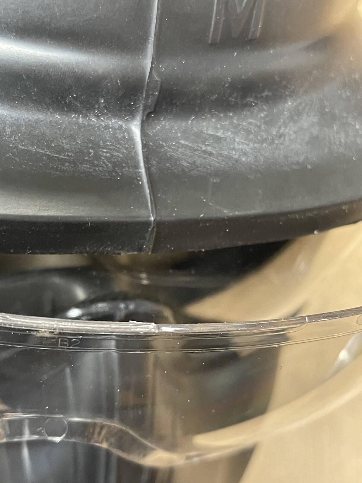 Gas Mask, C50 WITH CLEAR OUTSERT, Small, Avon Protection, Used