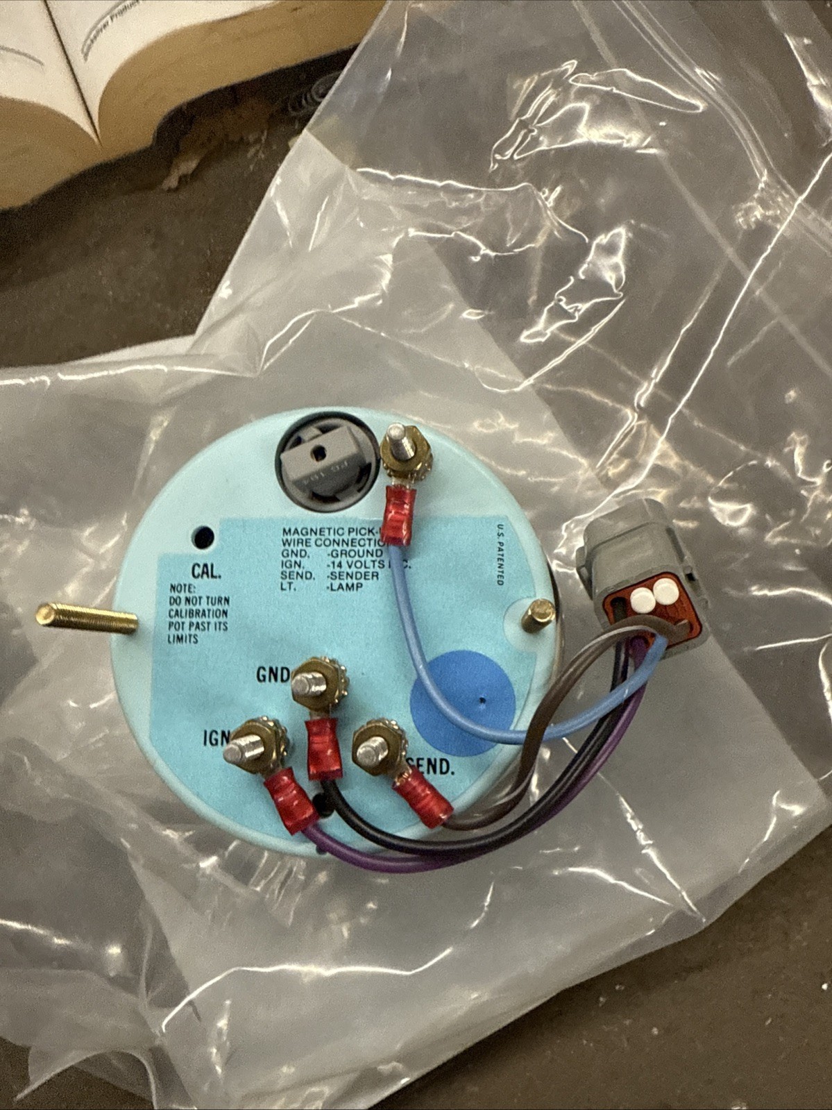 New Old Stock OEM SEA RAY 4K RPM GAUGE TACHOMETER LCD HOUR Meter