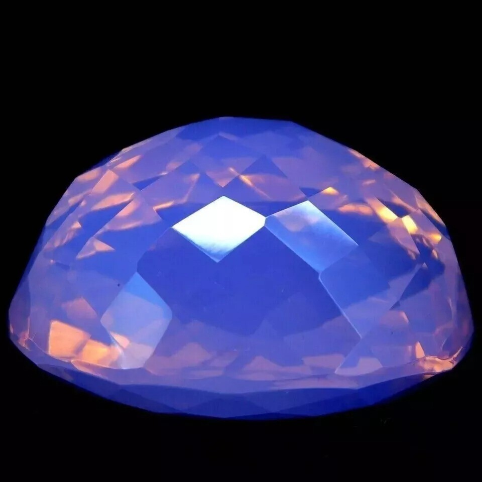 Welo Australian Certified Untreated 74 Ct+ Loose Gemstone Natural Pink Opal