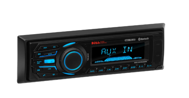 BOSS Audio Systems MR1308UABK Multimedia AM/FM Receiver, Black