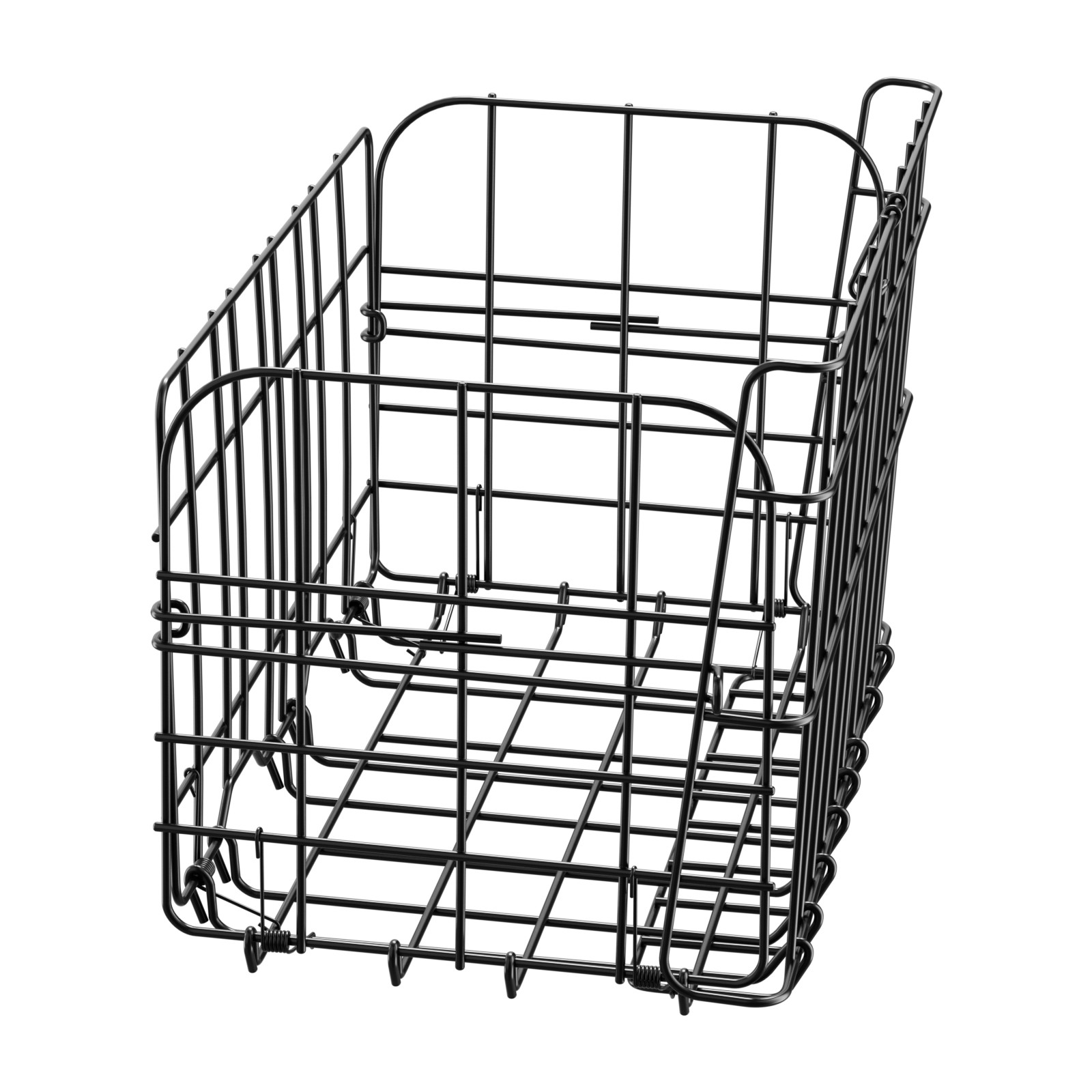 Rear Bike Basket Folding Bicycle Basket Cargo Net Liner Waterproof Cover