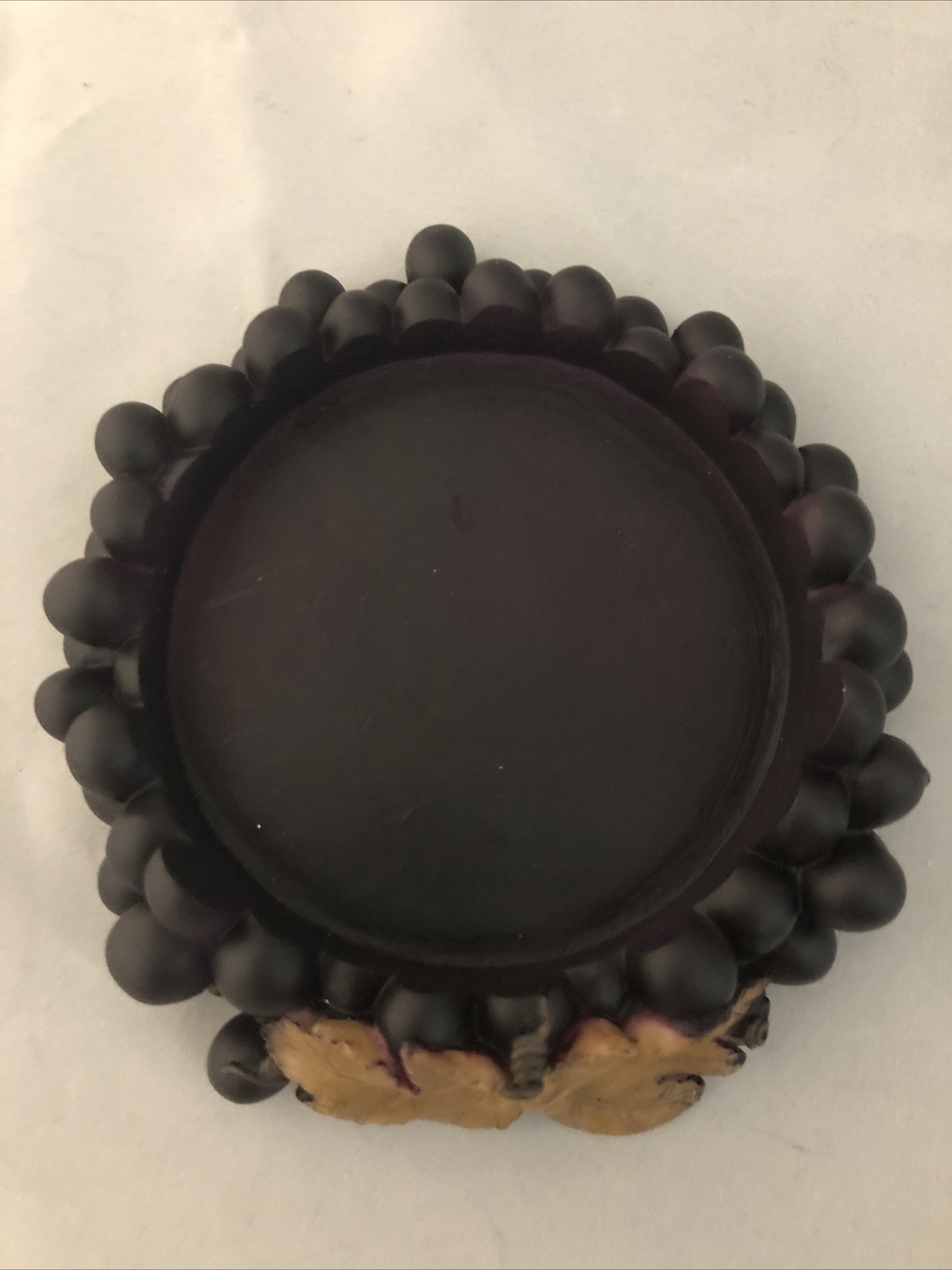 Miko Grape Glass & Bottle Mat/Coaster NEW