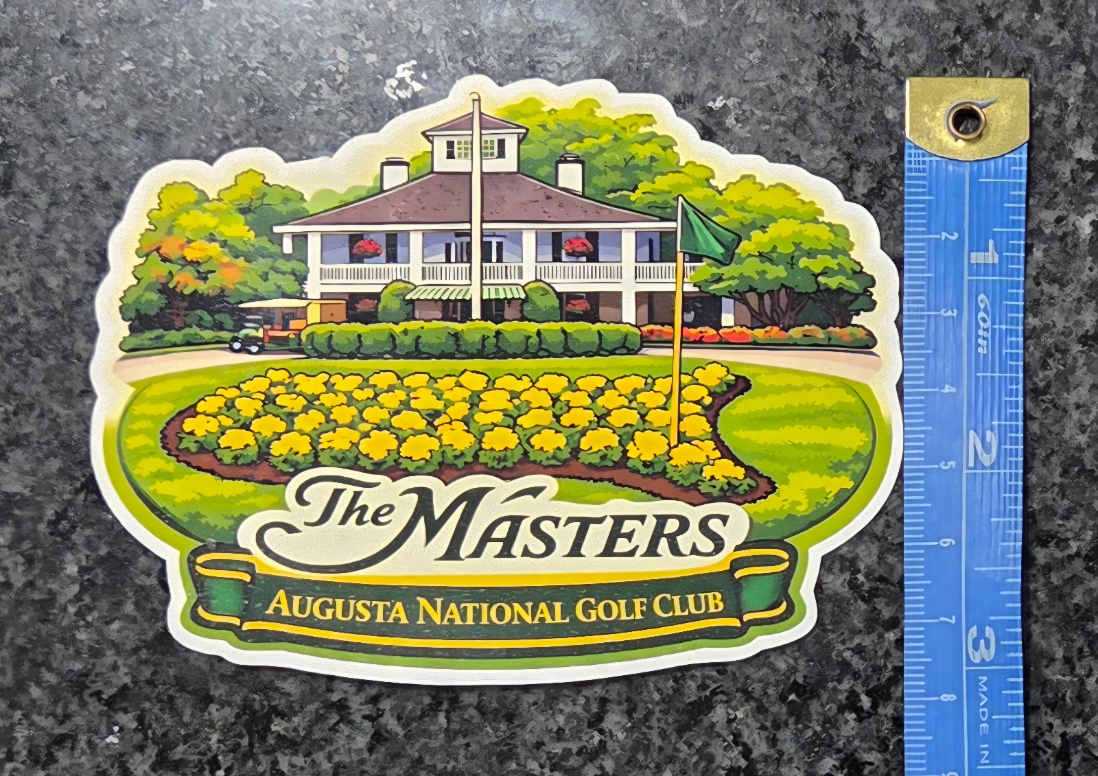 The Masters Tournament Golf Clubhouse Decal Vinyl Sticker Water Resistant UV Re