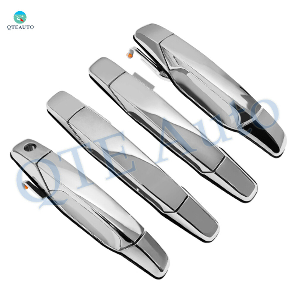 Set of 4 Front-Rear Door Handle For 2007-2014 Cadillac Escalade ESV