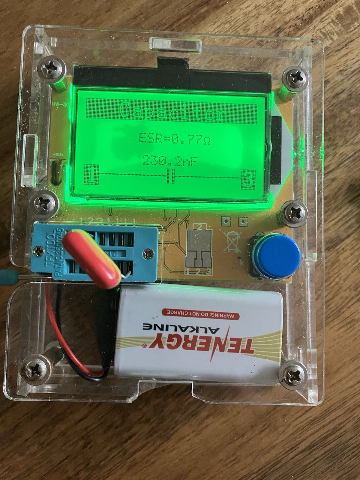 2 NOS Mullard Tropical Fish Capacitor 220nf Vox Wah .22uf Vintage Tested 250V