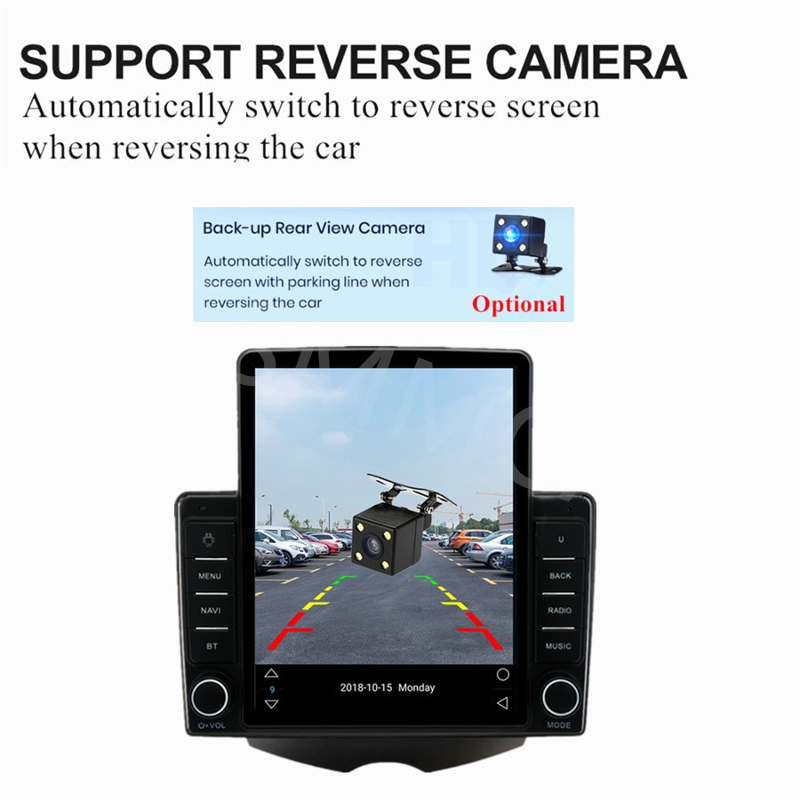 Stereo Radio For Apple Carplay Android Auto Fit For Hyundai Veloster 2011-2017