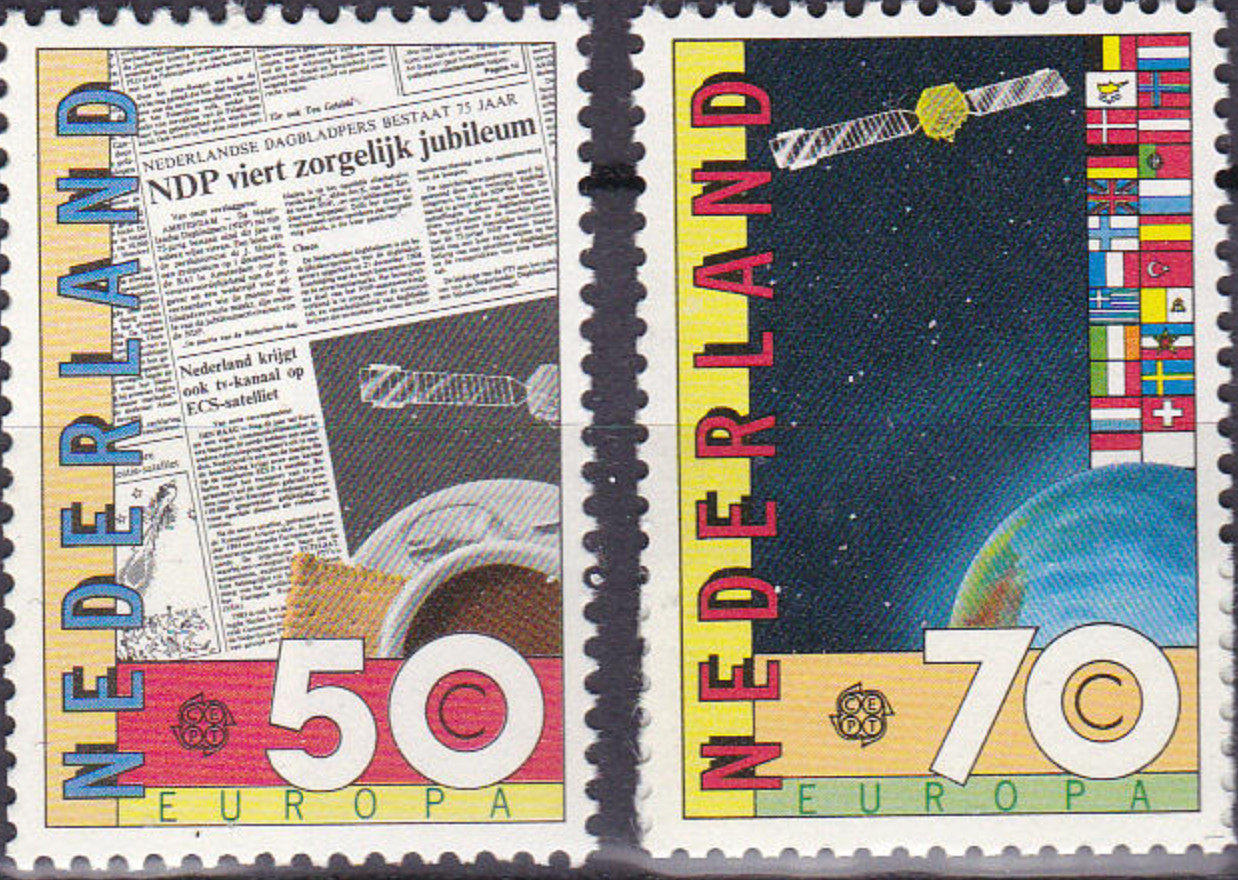 Netherlands #Mi1232-Mi1233 MNH 1983 Europa CEPT [650-651 YT1202-YT1203]