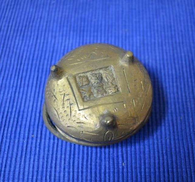 Vintage Chinese Bronze Censer Tripod Incense Burner