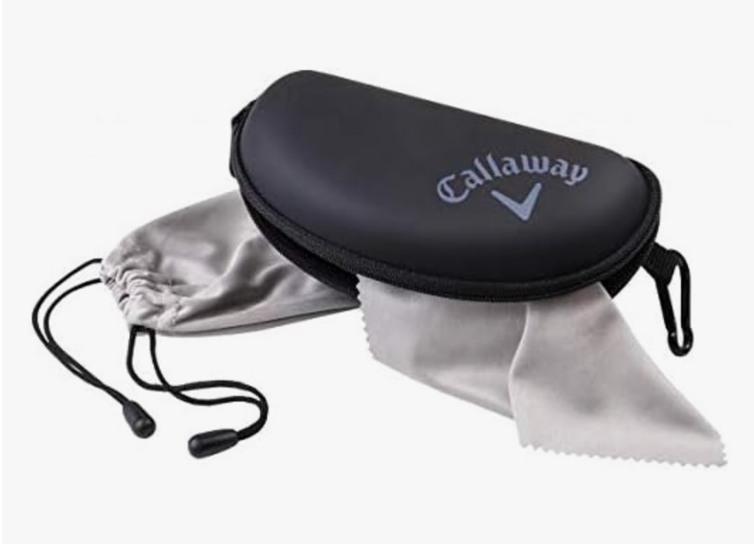 Brand New Callaway Atlas Golf Polarized Sunglasses Black/Green 55-19-140