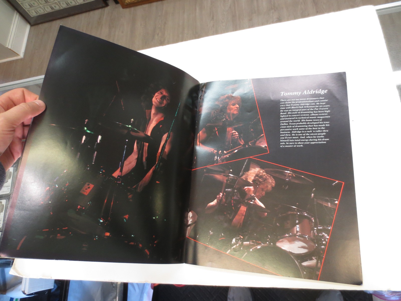 Ozzy Osbourne & Jake E. Lee Autographed Bark At The Moon World Tour 1984 Program