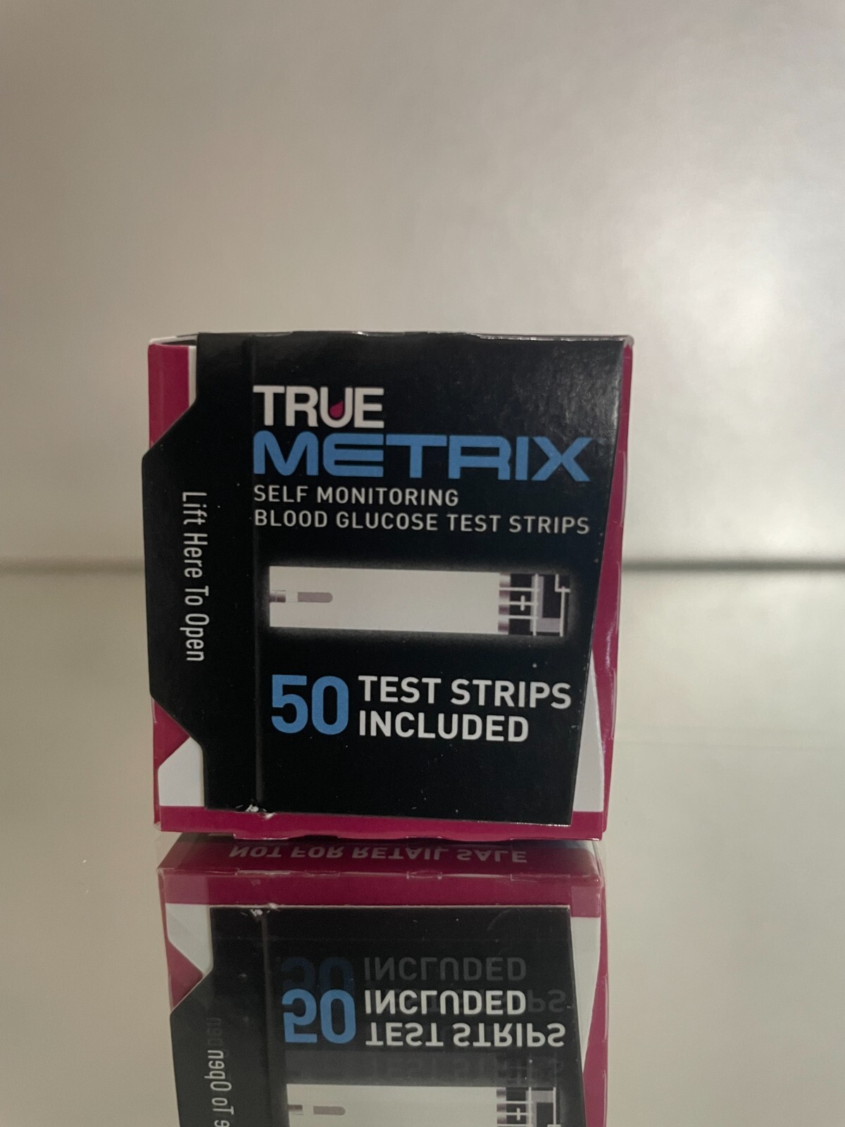 True Metrix Blood Glucose Test Strips 50 CT (1 BOX) EXP 01/2026. FREE SHIP