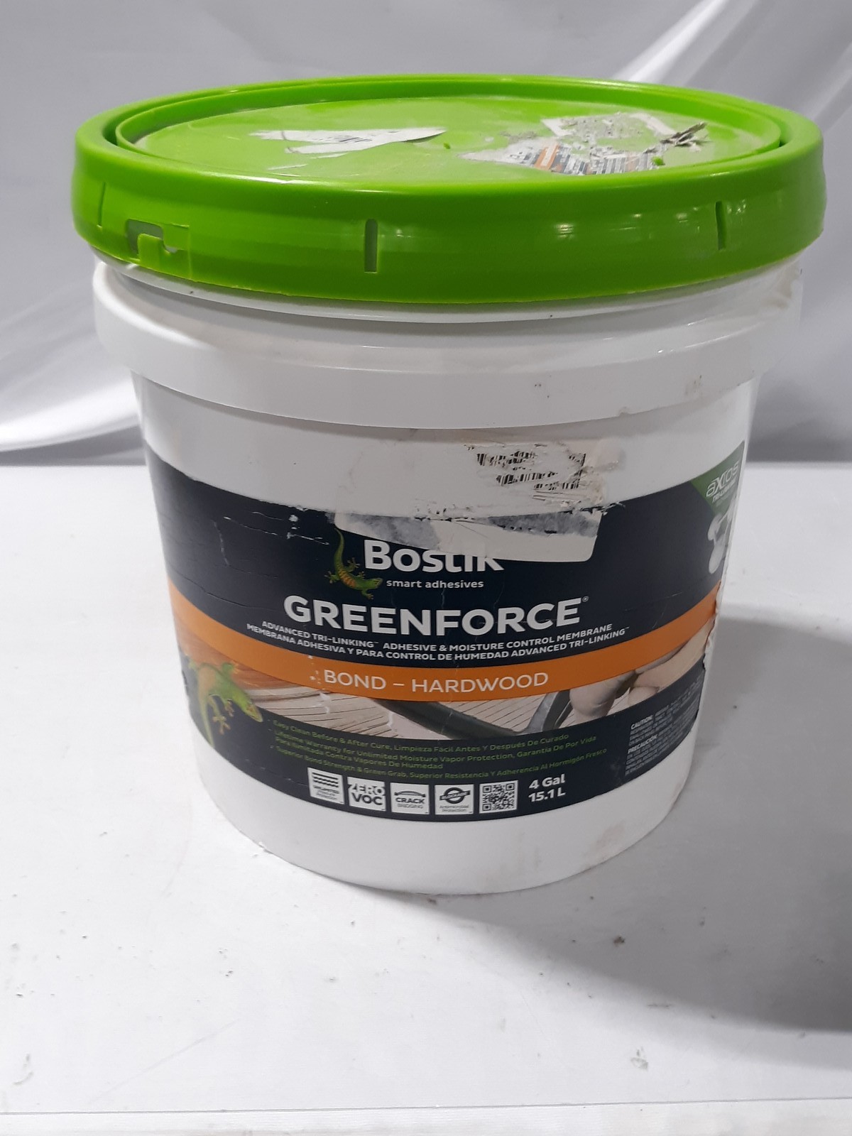 Bostik Greenforce 4 Gal Advanced Tri-Bond Adhesive Bond Hardwood