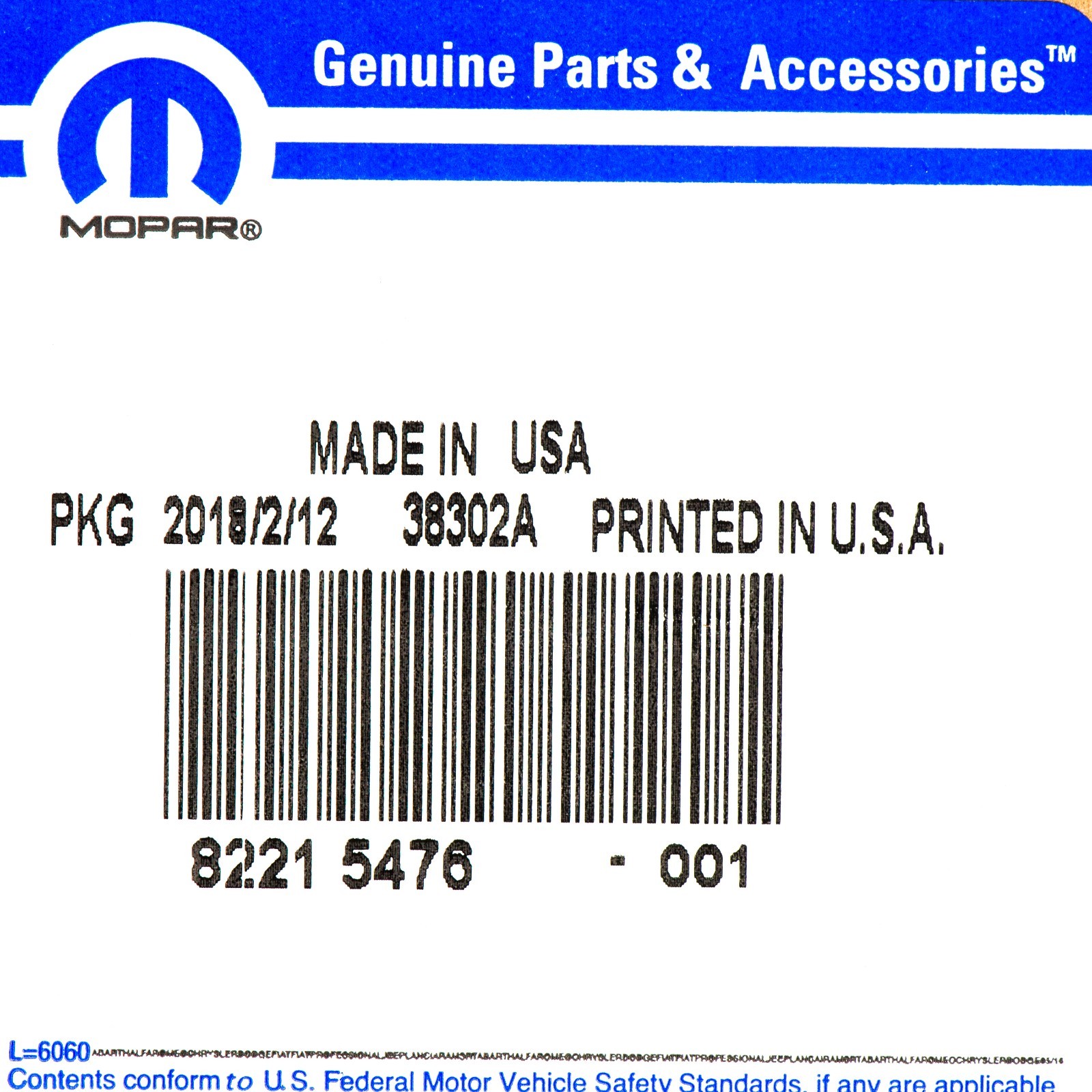 19-20 DODGE RAM 1500 AIR DEFLECTOR BUG SHIELD MATTE BLACK OEM NEW MOPAR 82215476
