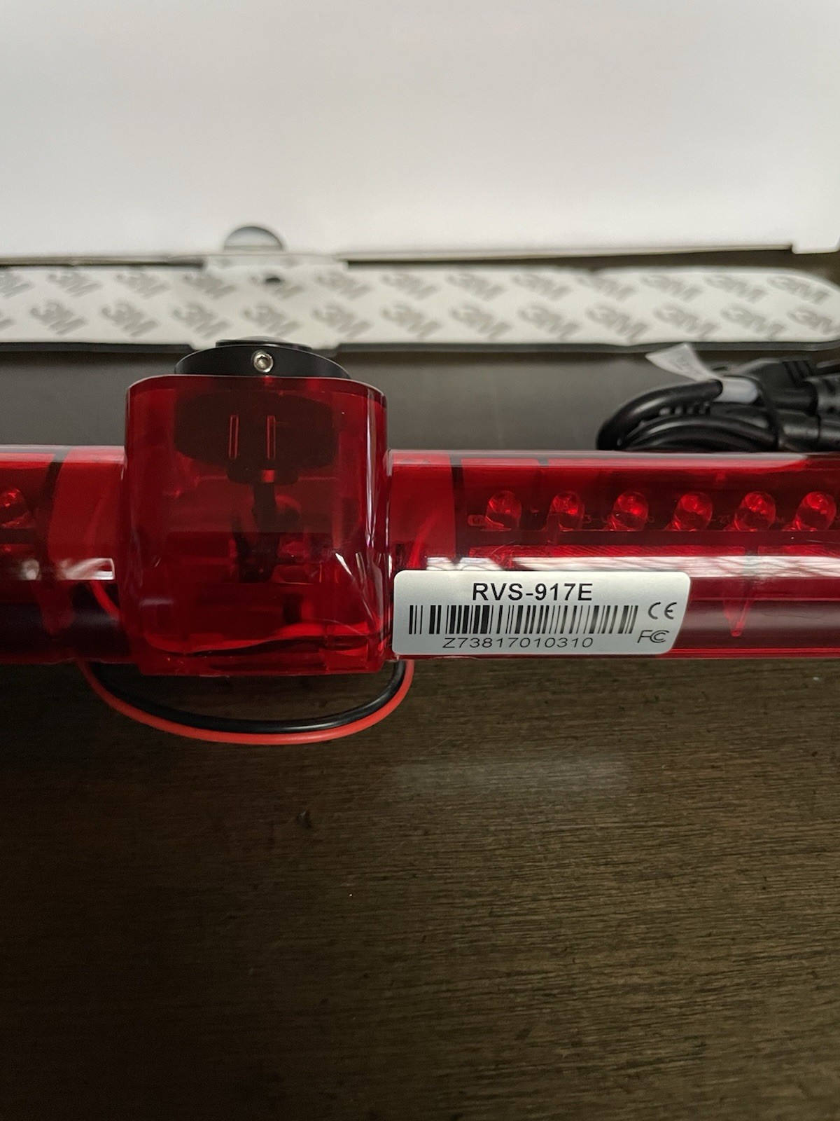 RVS Systems RVS-917 Surface Mounted 3rd Brake Light Backup Camera NEW universal