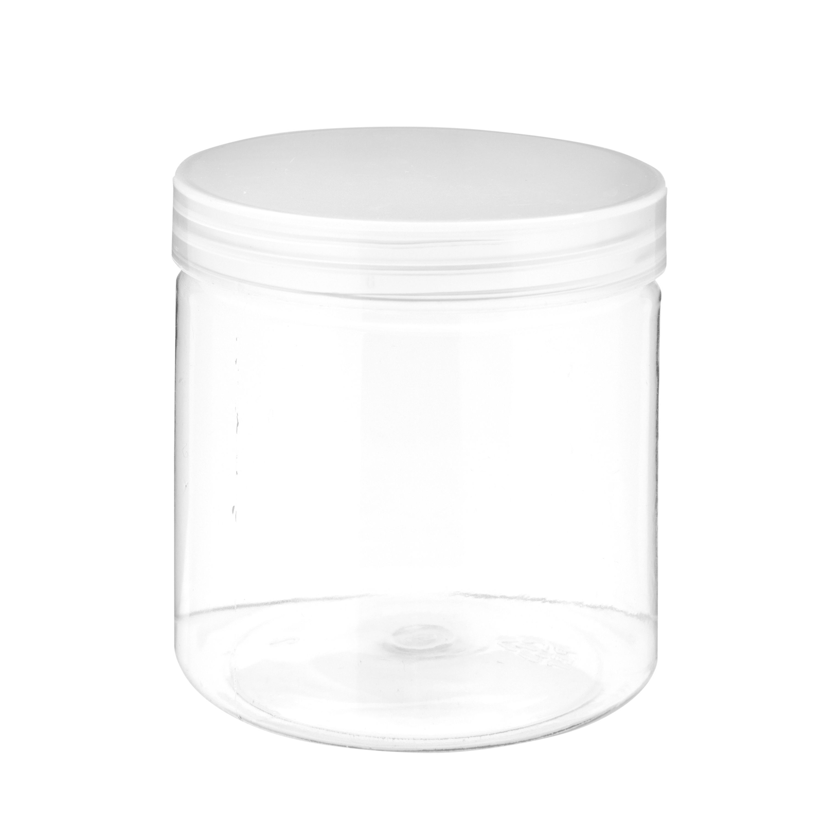 Slime Containers with Lids - 8 Pack 12 oz Clear Plastic Jars for Kids DIY Crafts