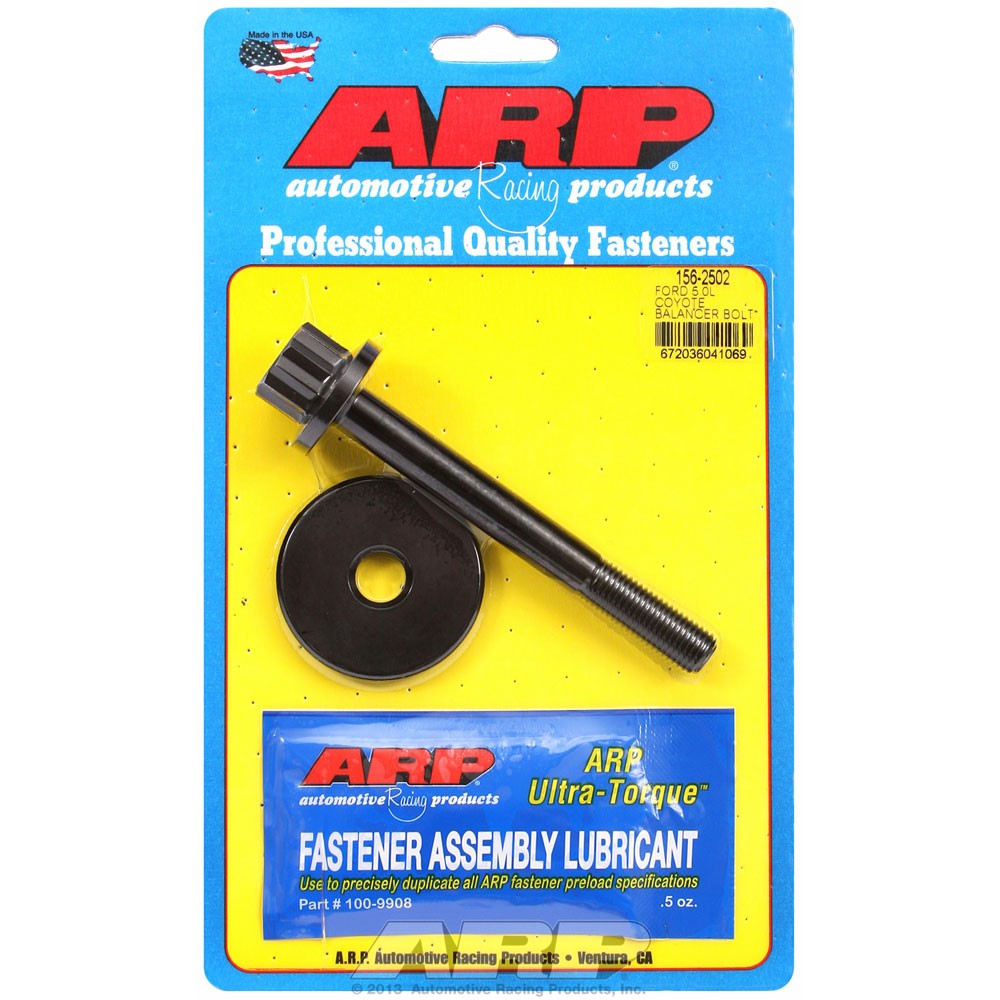 ARP Harmonic Balancer Bolt 156-2502; 12pt Chromoly for 11-23 Ford 5.0L Coyote