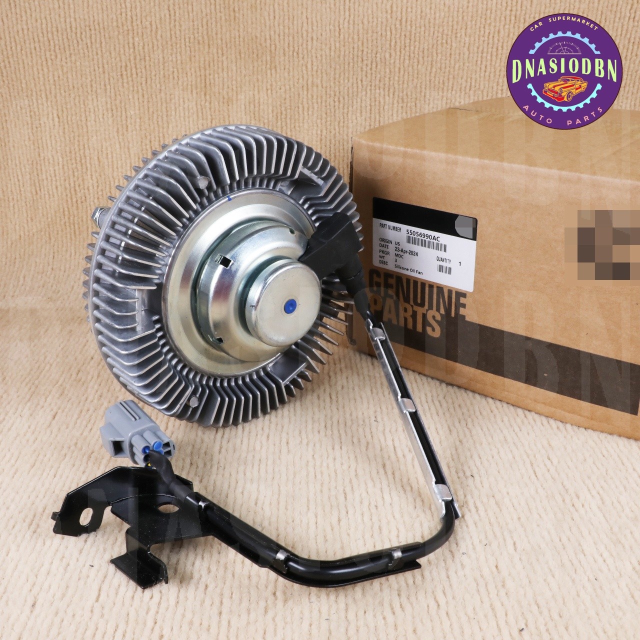 OEM 55056990AC Cooling Fan Clutch For 2004-2010 Ram 2500 Cummins Diesel 5.9L