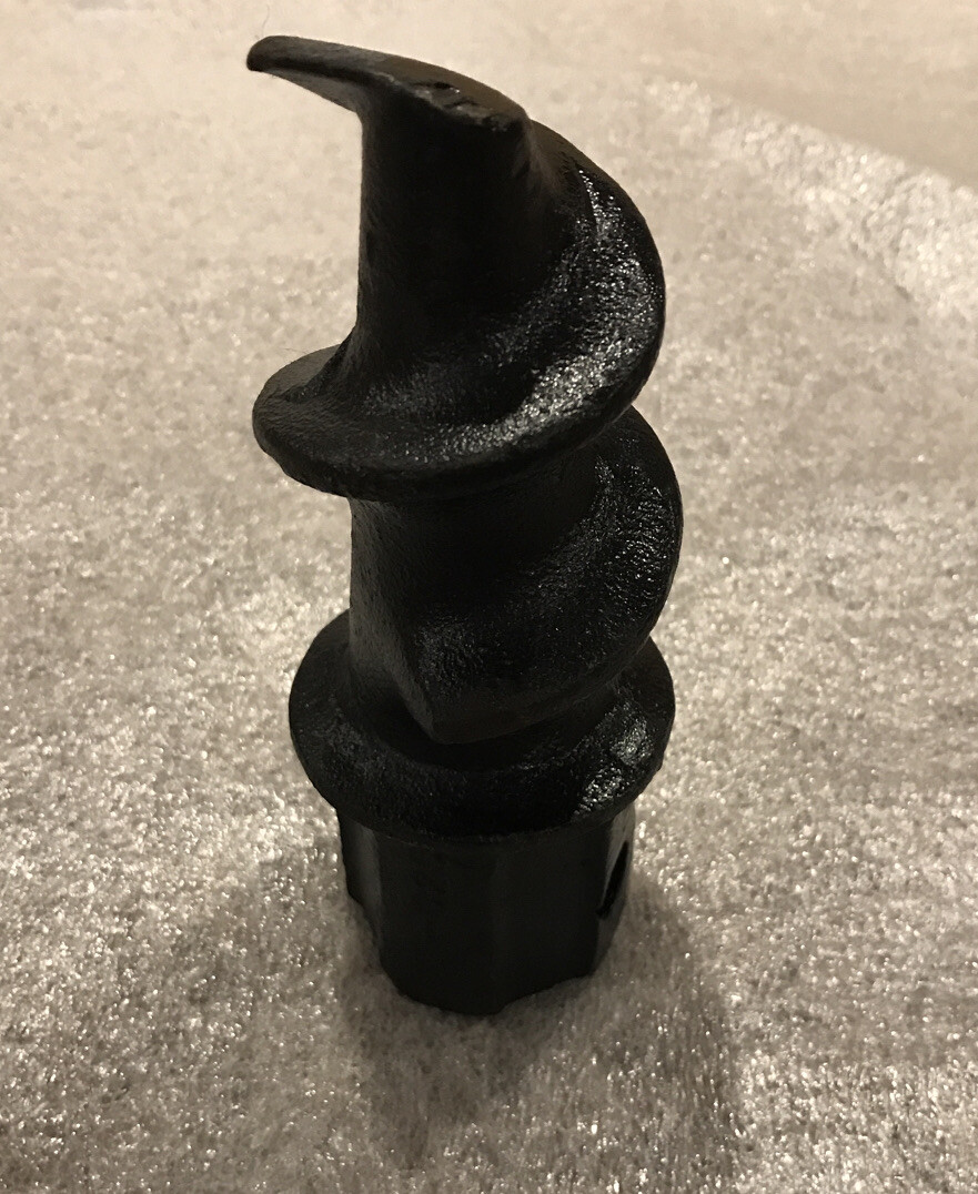 Bolt-In Screw Point Tip Bit for Tractor Post Hole Digger Auger