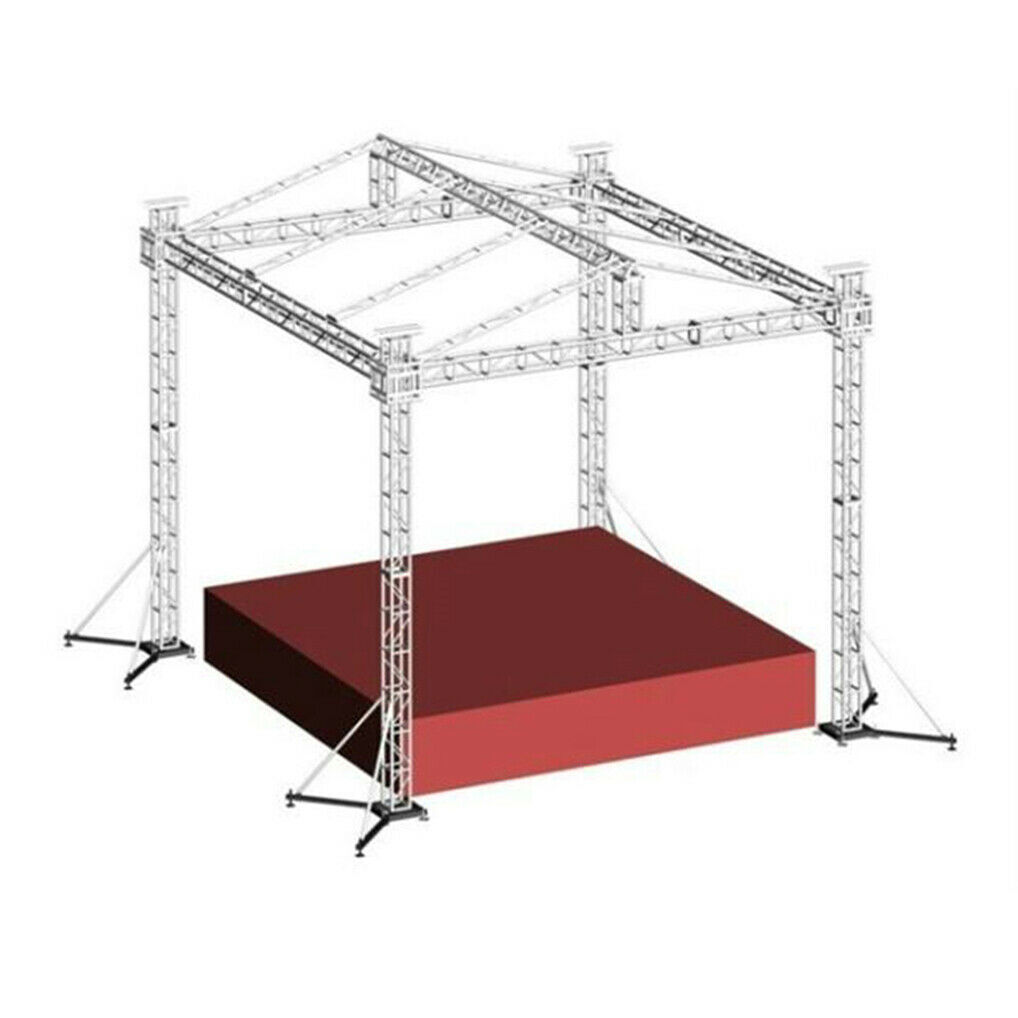 3X Silver Truss Wedding Arch Canopy Backdrop Stands Kit DJ Lighting Stage System