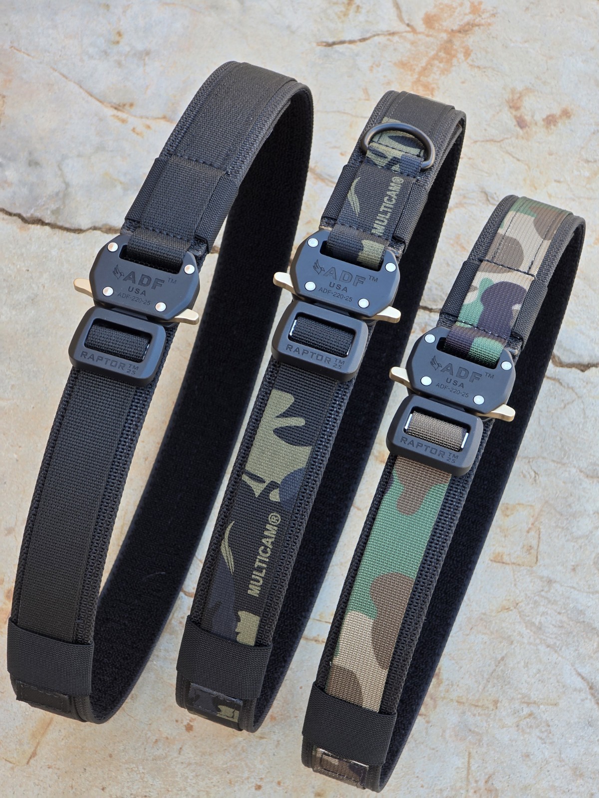 SHEPHERD "USA RAPTOR BUCKLE" BELT - Double Layer 2-Ply, CCW, TACTICAL, MILITARY