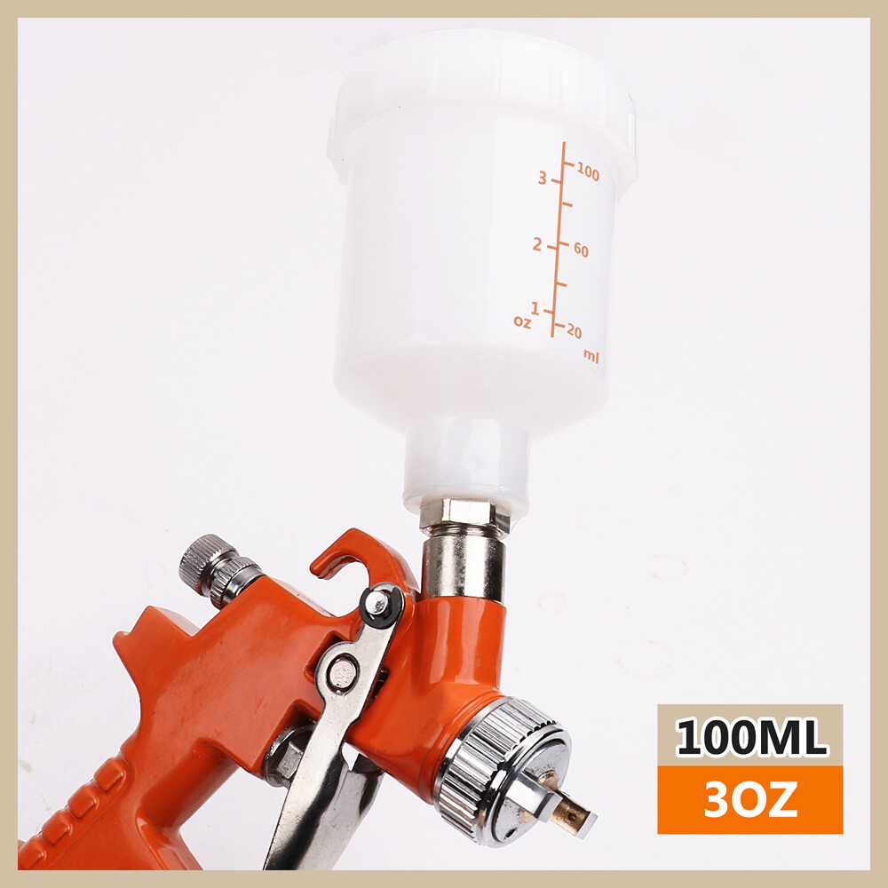 Mini Air Spray Gun HVLP 0.8MM Auto Car Detail Touch Up Paint Sprayer Spot Repair