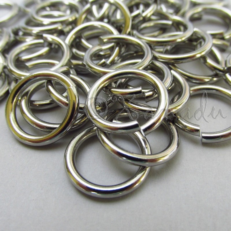 Jump Rings 15mm - 10/20/50 Stainless Steel 12 Gauge Jumprings F8376