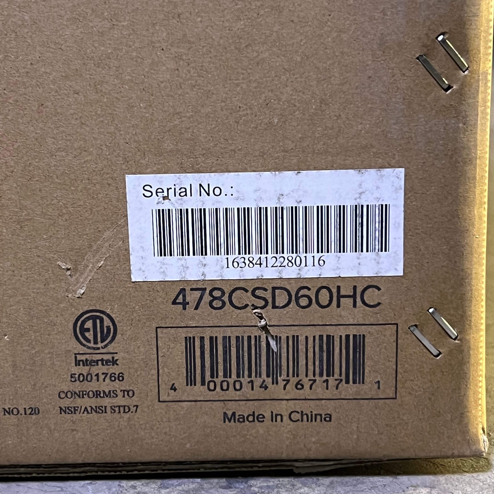 EMPEROR'S SELECT CSD-60 Countertop Refrigerated Sushi Display Case 115V 1/6HP Sz