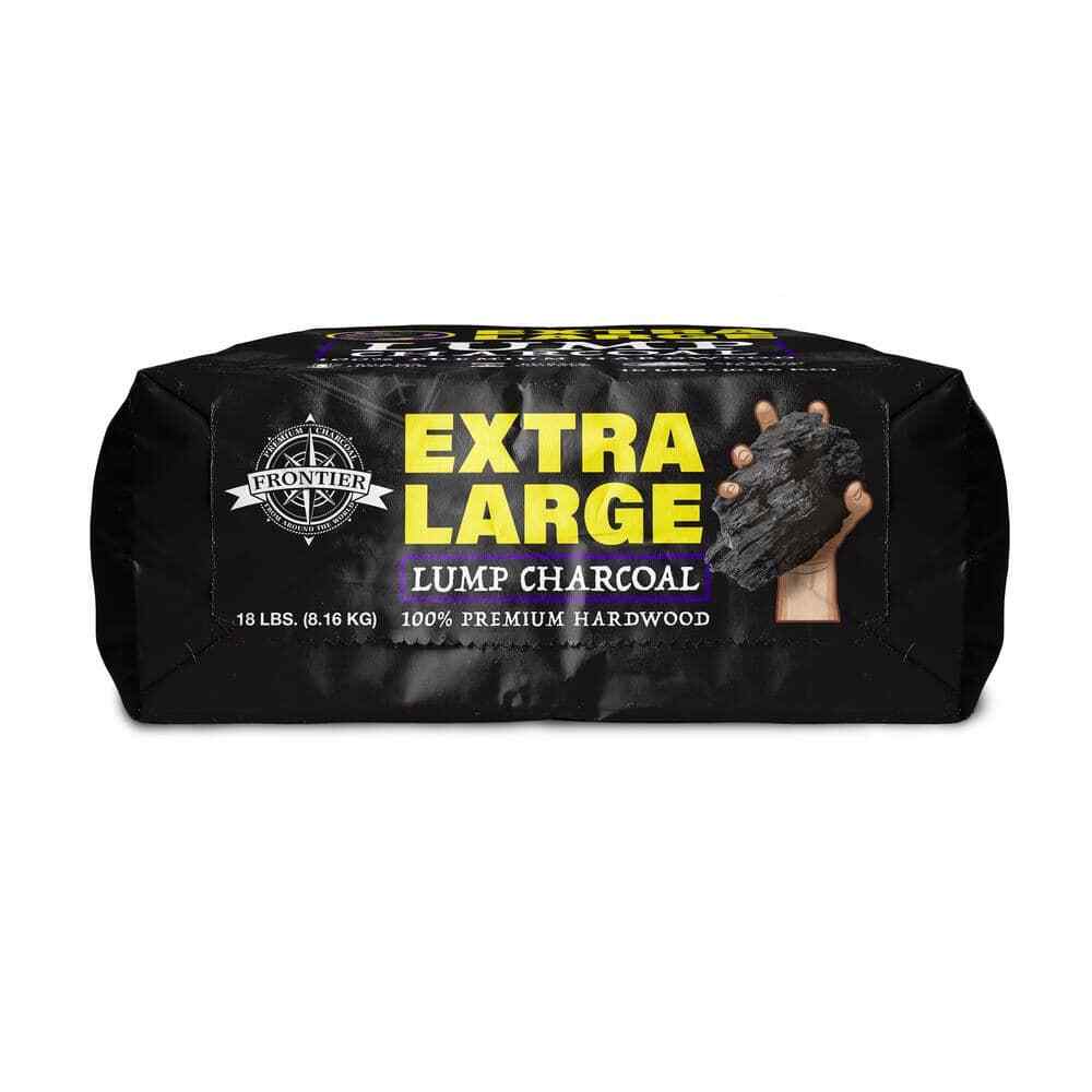 18 Lbs. Extra-Large Natural Lump Charcoal