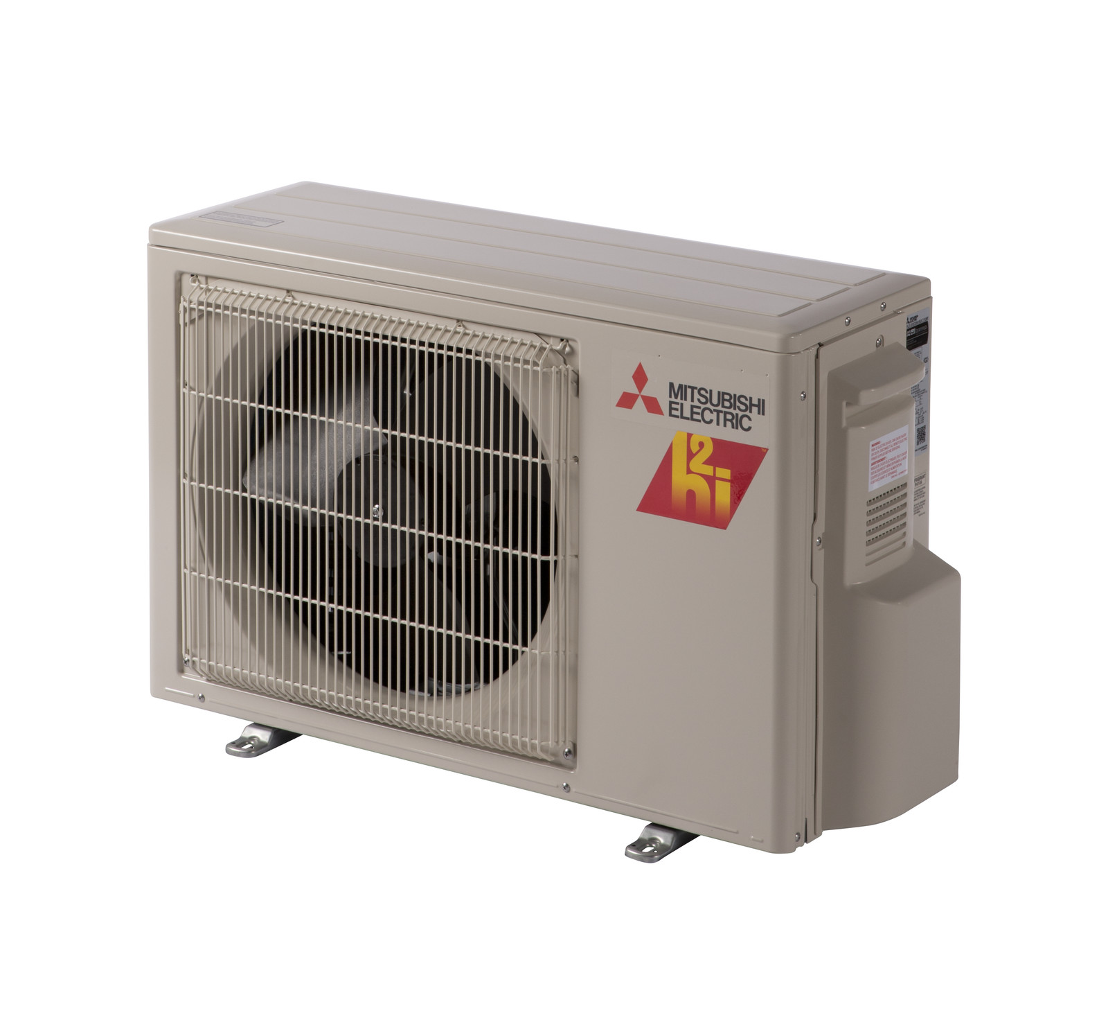 12,000 BTU Mitsubishi GS-Series H2i Single Zone Mini Split Heat Pump Condense...