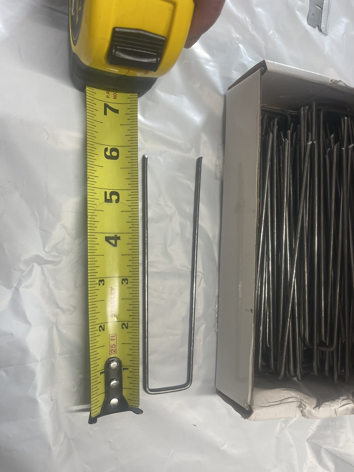 Dewitt 6" X 1" X 6" 11 GA Anchor Pins 75 Pk (81405) FS Qty:2