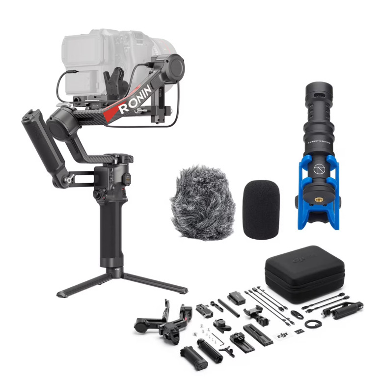 DJI RS 4 Pro Combo, 3-Axis Gimbal Stabilizer for DSLR & Cinema Cameras HOTT