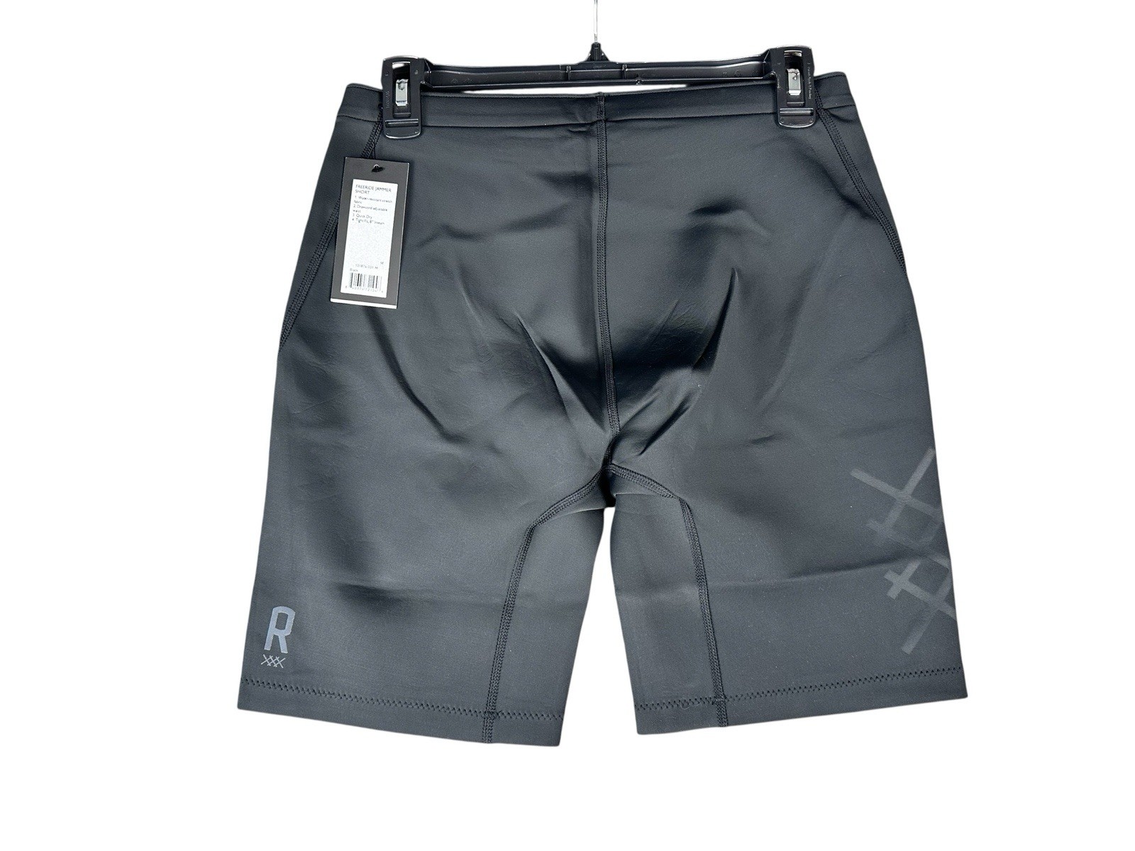 NEW Rhone Mens Freeride Jammer Compression Shorts 8" Inseam Black Size Medium