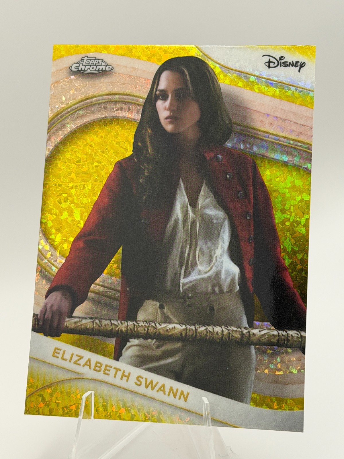 2025 Topps Chrome Disney🌟 YELLOW MINI-DIAMOND LOT ~🌟~ You Choose ~ FREE SHIP!