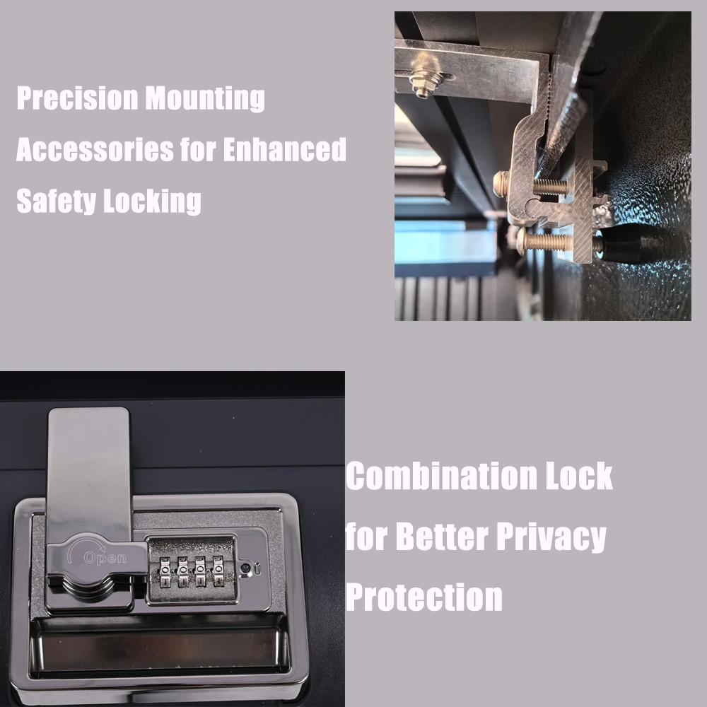 5.8FT Truck Retractable Hard Tonneau Cover For GMC Sierra Silverado 1500 14-26