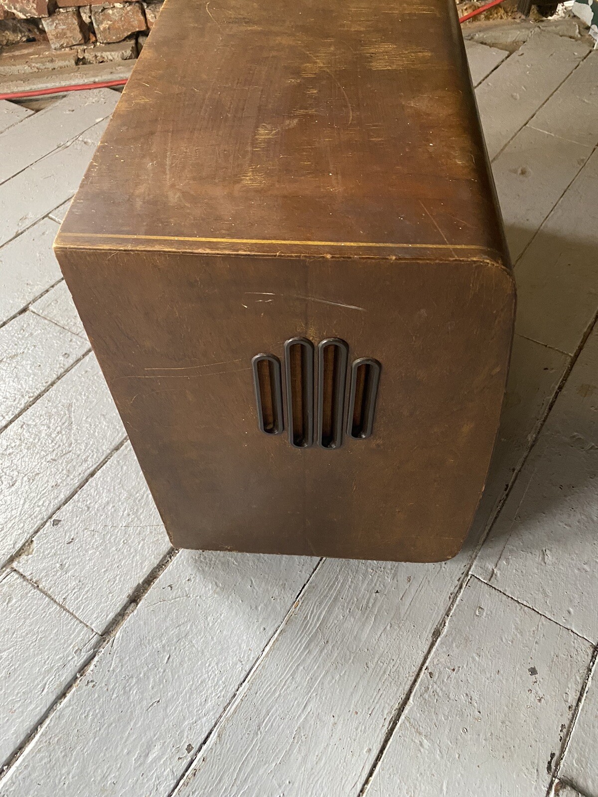 Nizza 3D H1054 3 Lautsprecher Radio Works!! 1954-55