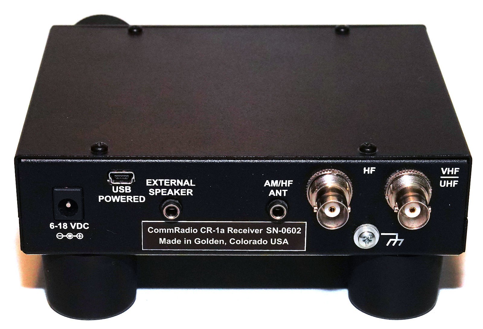 CommRadio CR-1a MW HF VHF UHF Communications Receiver AM FM SSB CW - Mint in Box