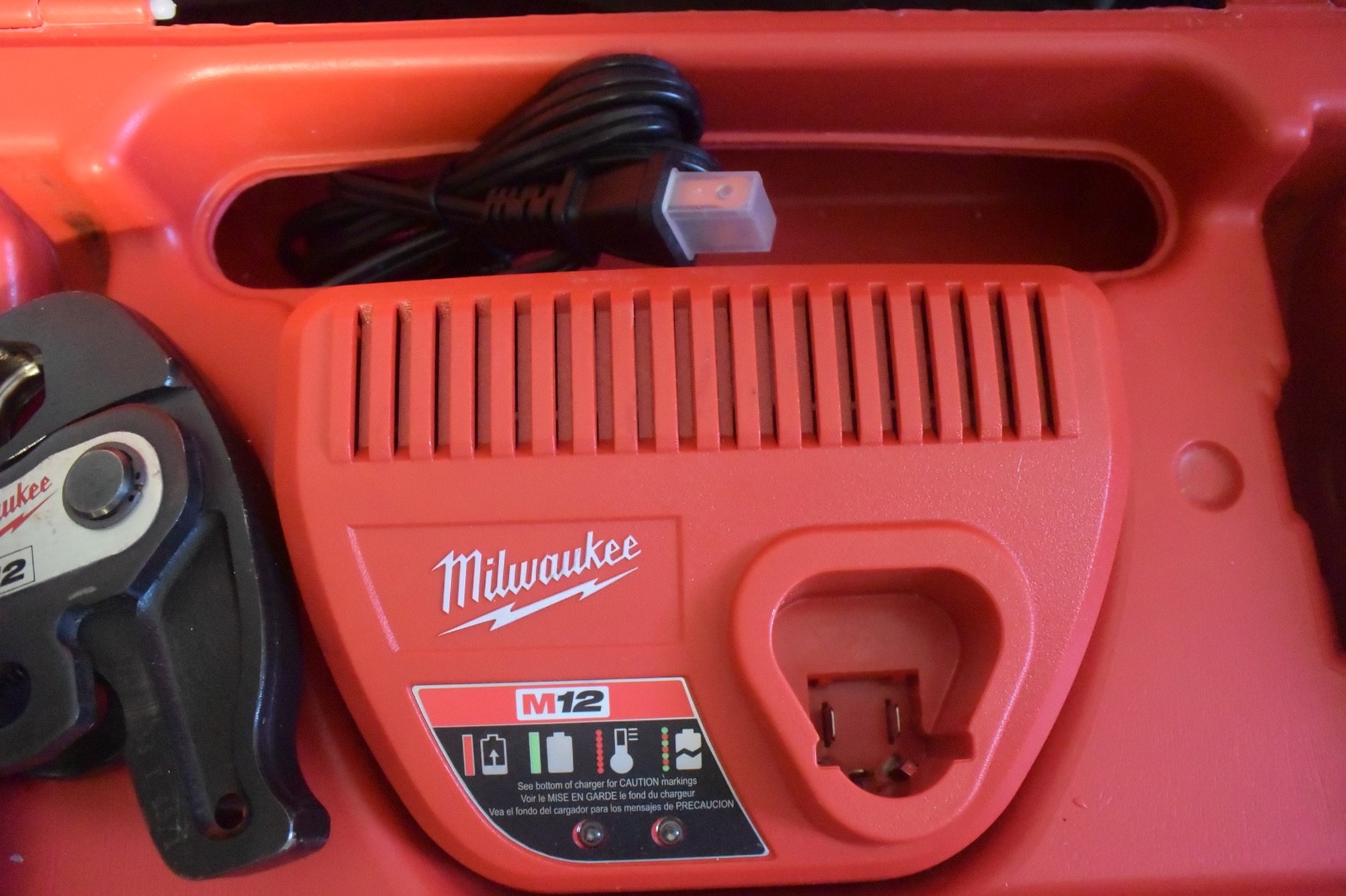 Milwaukee Press Model 2473-22 Copper Pipe Press Tool with 4 Jaws #3