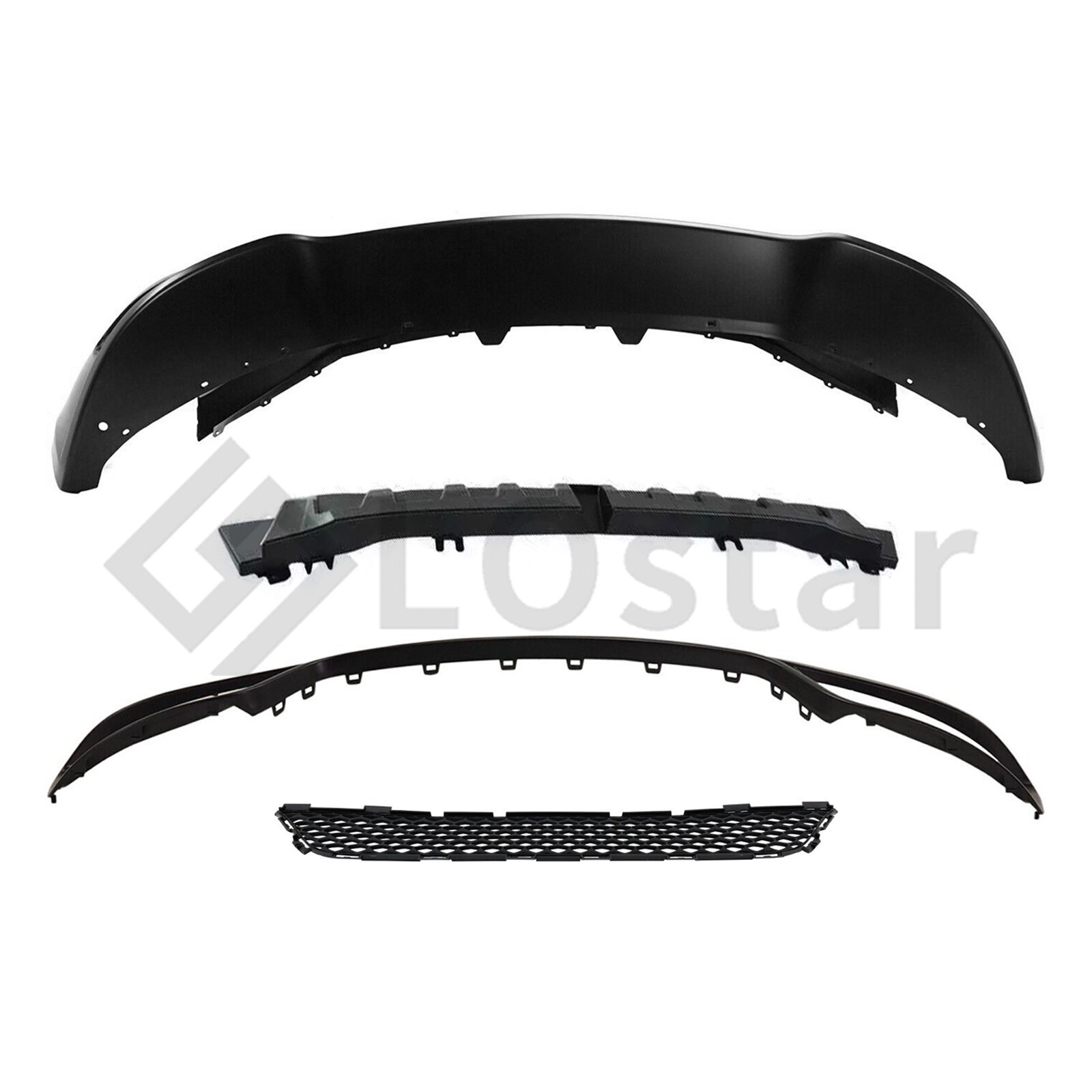 11 PCS Complete Bumper Set SRT Chrysler 300 No Parking Sensor For 2015-2023