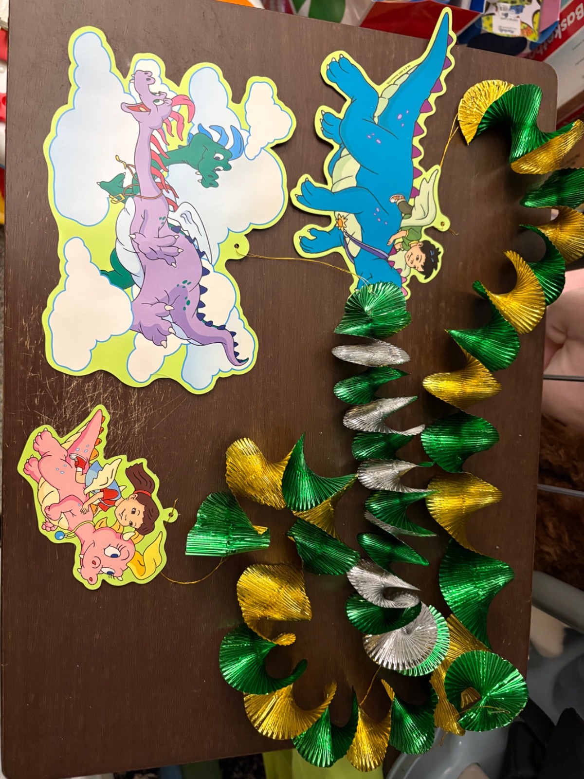 Slightly Used Dragon Tales Hanging Decorations