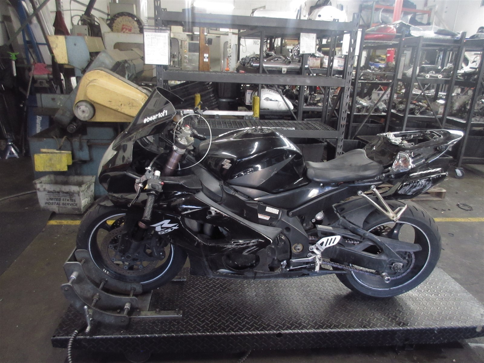 2005 05-06 Suzuki GSXR 1000 GSXR1000 Right Switch Throttle Control Cable Grip